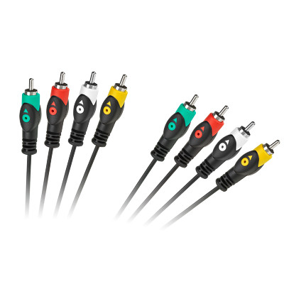 5901436754794 Kabel 4RCA-4RCA 1.8m Cabletech economic Cabletech