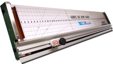 e-z Cuts 100" professional Advanced Rotary Cutter Table Edge -Sign Business