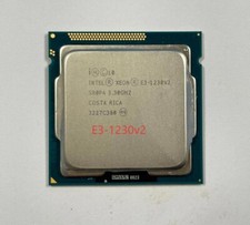 Used Xeon E3-1230v2 3.3GHz 4-Core LGA1155 Workstation CPU 8MB Cache