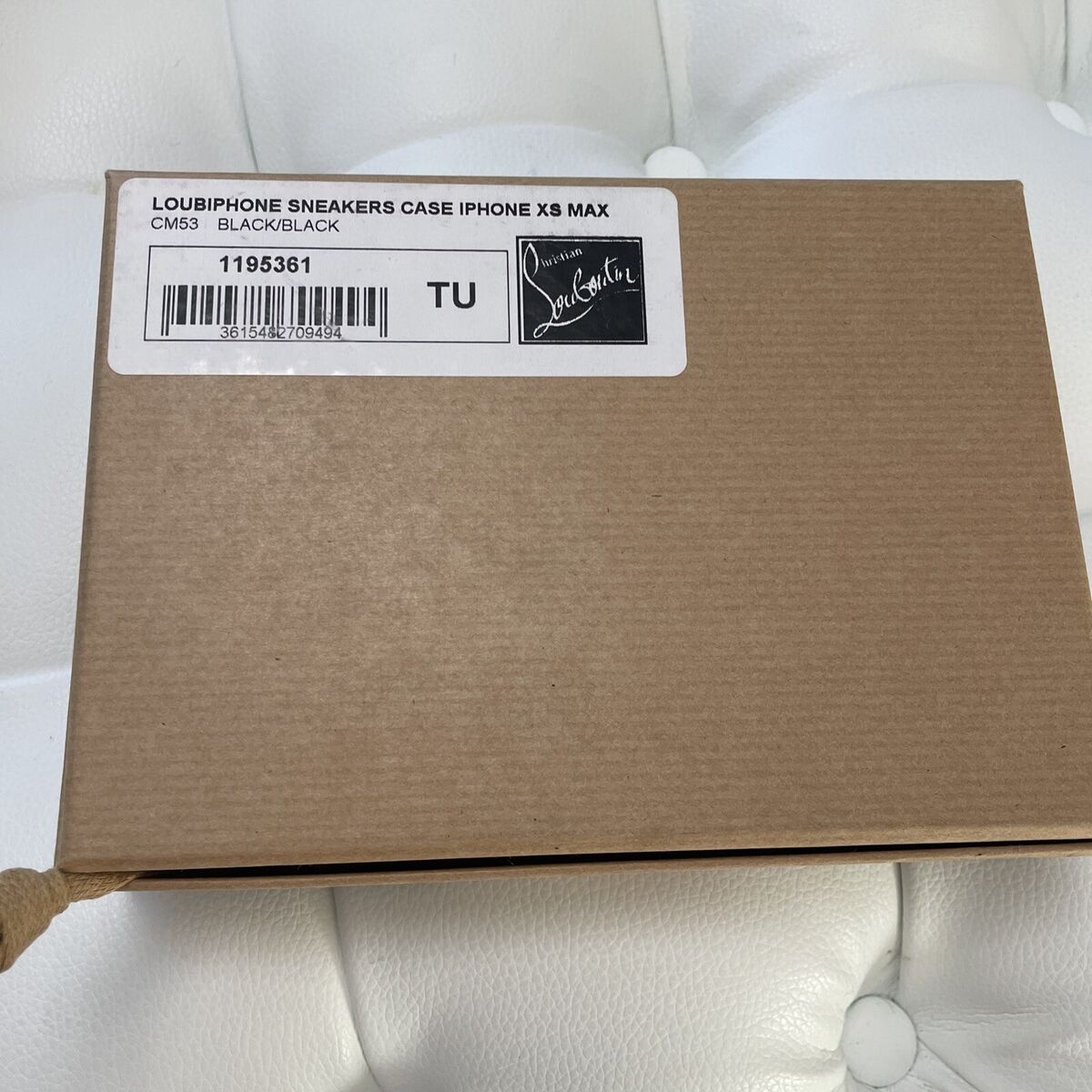 Christian Louboutin Iphone XS MAX Black Case New Loubiphone Christian Louboutin Iphone XS MAX Black Case New Loubiphone