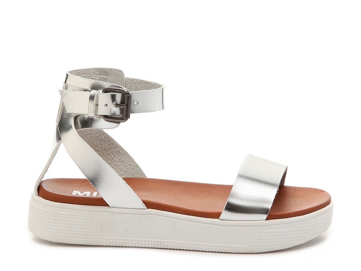 mia sandals rose gold
