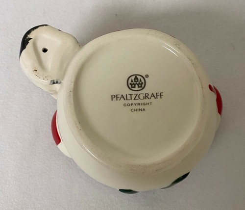 PFALTZGRAFF SNOWMAN SUGAR and CREAMER SET - Picture 4 of 4