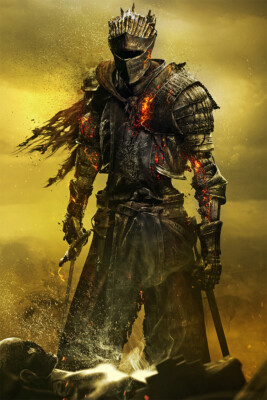 Dark Souls 3 New Hot Game Silk Painting Wall Art Home Decor