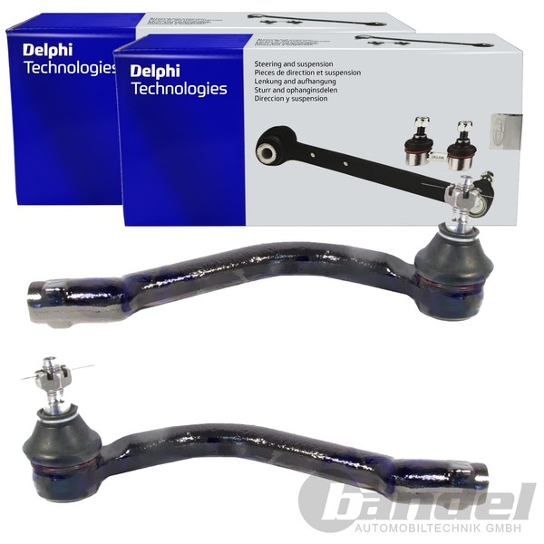 2X Delphi SpurstangenkÖPfe Passend FüR Hyundai Grandeur Sonata Links+Rechts-image