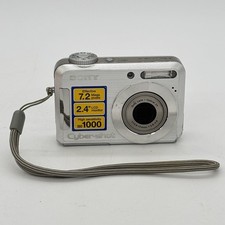 Sony Cyber-shot DSC-S700 7.2MP Digital Camera - Silver NO POWER For Parts