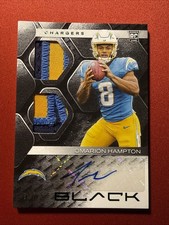 2025 Panini Black - Rookie Signature Materials /25 Omarion Hampton