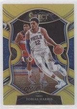 2020-21 Panini Select Concourse Gold Prizm 7/10 Tobias Harris #11 1t4