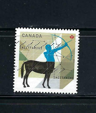 Canada #2457, P - Signs of the Zodiac - Sagittarius: The Archer