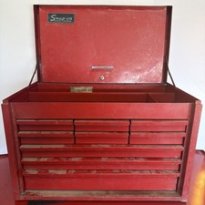 Snap On Tools Tool Chest Box Flip Top Toolbox Red Kra-59c Vtg 1980 Usa Read Snap On Tools Tool Chest Box Flip Top Toolbox Red Kra-59c Vtg 1980 Usa Read