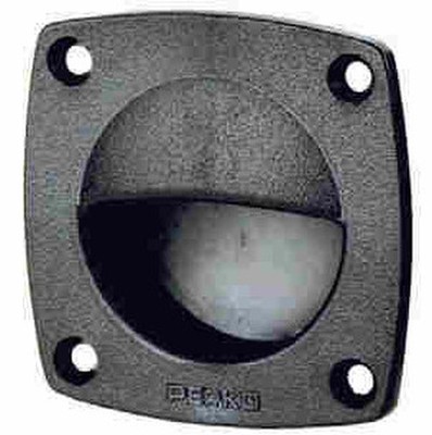 Perko 1016DP0BLK 1016 Schwarzer Flush Pull 2,25'' X 2,25''