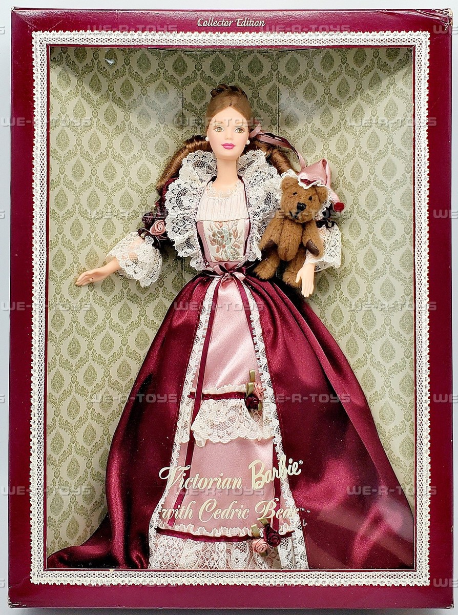 Victorian Barbie with Cedric Bear Collector Edition Doll 1999