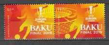 Azerbaidjan 2019 finale europa league à Bakou Yvert n° 1147 et 1148 neuf ** MNH
