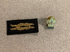 Speakers Bank Square Knot & lapel pin BSA Issue