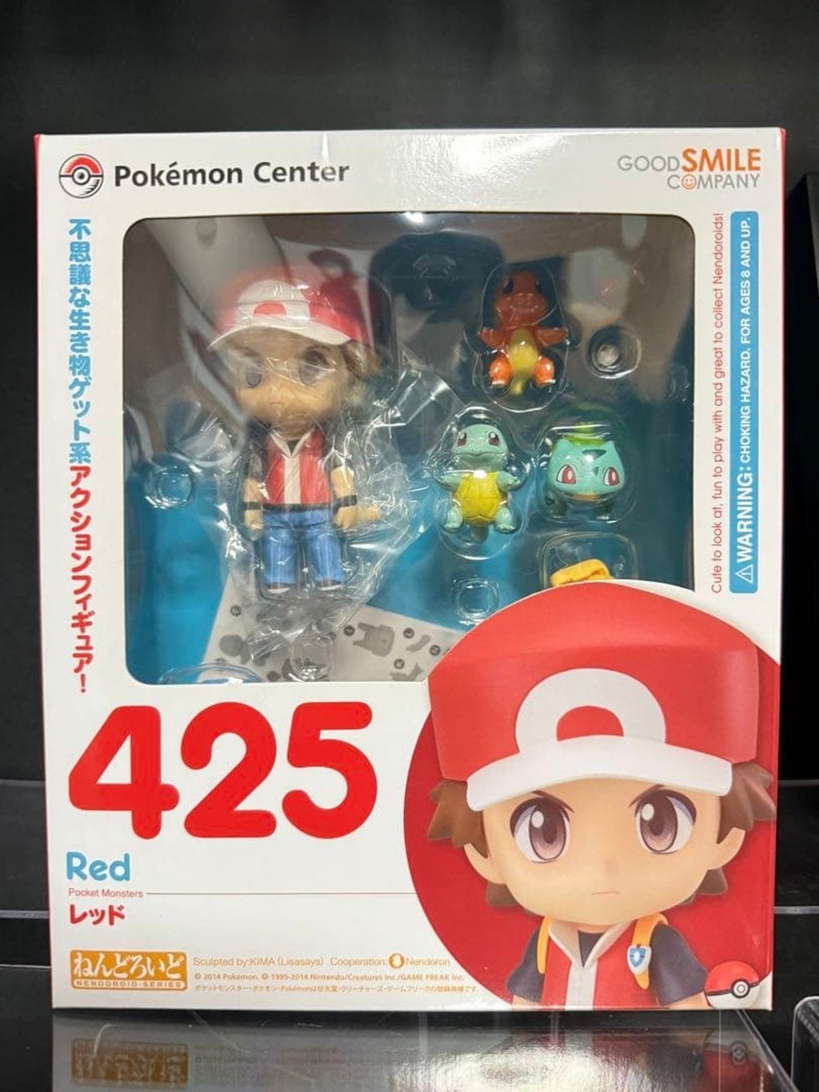ねんどろいど 425 レッド ポケモンセンター ポケモン 【公式通販】