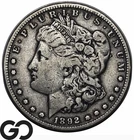 1892-S Morgan Silver Dollar Coin, Better Date San Francisco Issue