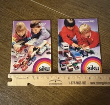 RARE SIKU 2 CATALOGS 1987 & 1985 SMALL BROCHURES Excellent Condition.