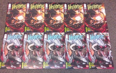 WHOLESALE LOT 10 VIOLATOR 1 W/ VARIANTS - MCFARLANE - SPAWN IMAGE 2024 - NM+