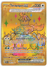 Terapagos ex 180/131 Gold Prismatic Evolutions Pokemon TCG on eBay