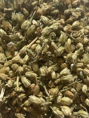 Yarrow Flower Organic Cut and Sifted (Achillea Millefolium) USA 1 oz
