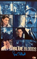 Tom Selleck Signed 12x18 Photo Blue Bloods Authentic Autograph Beckett Witness