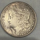 1889-S Morgan Silver Dollar $1 90% Silver Business Strike KM#110