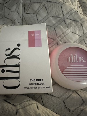 Dibs The Duet Baked Blush POPSTAR Full Size BNIB Authentic Limited Edition Pink
