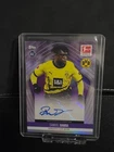 SAMUEL BAMBA 15/25 Auto ROOKIE Topps Stars of the Season 2023-24 Dortmund