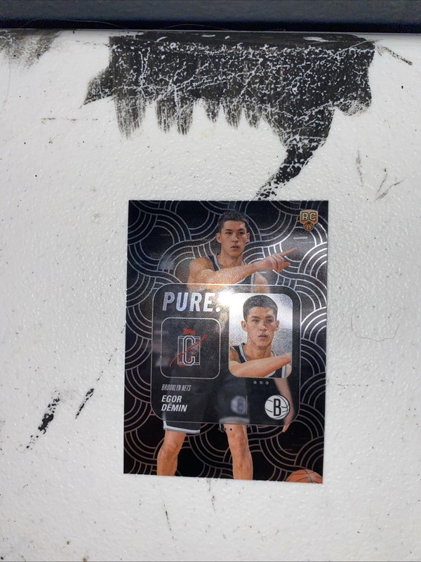 Topps Signature Egor Demin “pure” Unrealeased Rare Sp