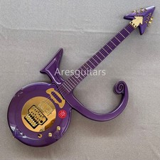 Prince Cloud Solid Electric Guitar FR Bridge Gold Hardware SH Pickup Purple