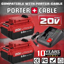 2PACK for PORTER CABLE 20V 20 Volt Lithium Ba...