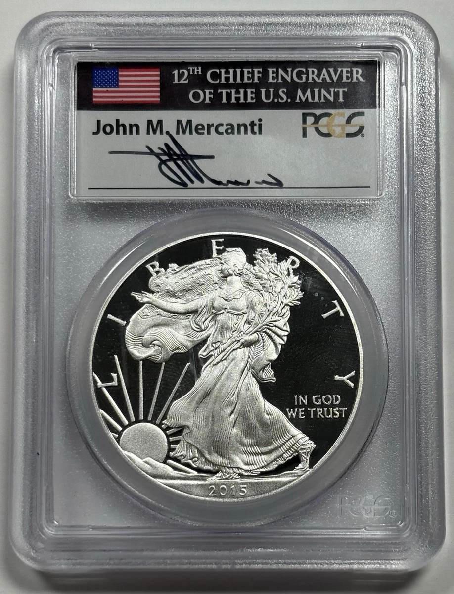American Eagle PR 70 Graded 2015 Silver Bullion Coins for sale | eBay