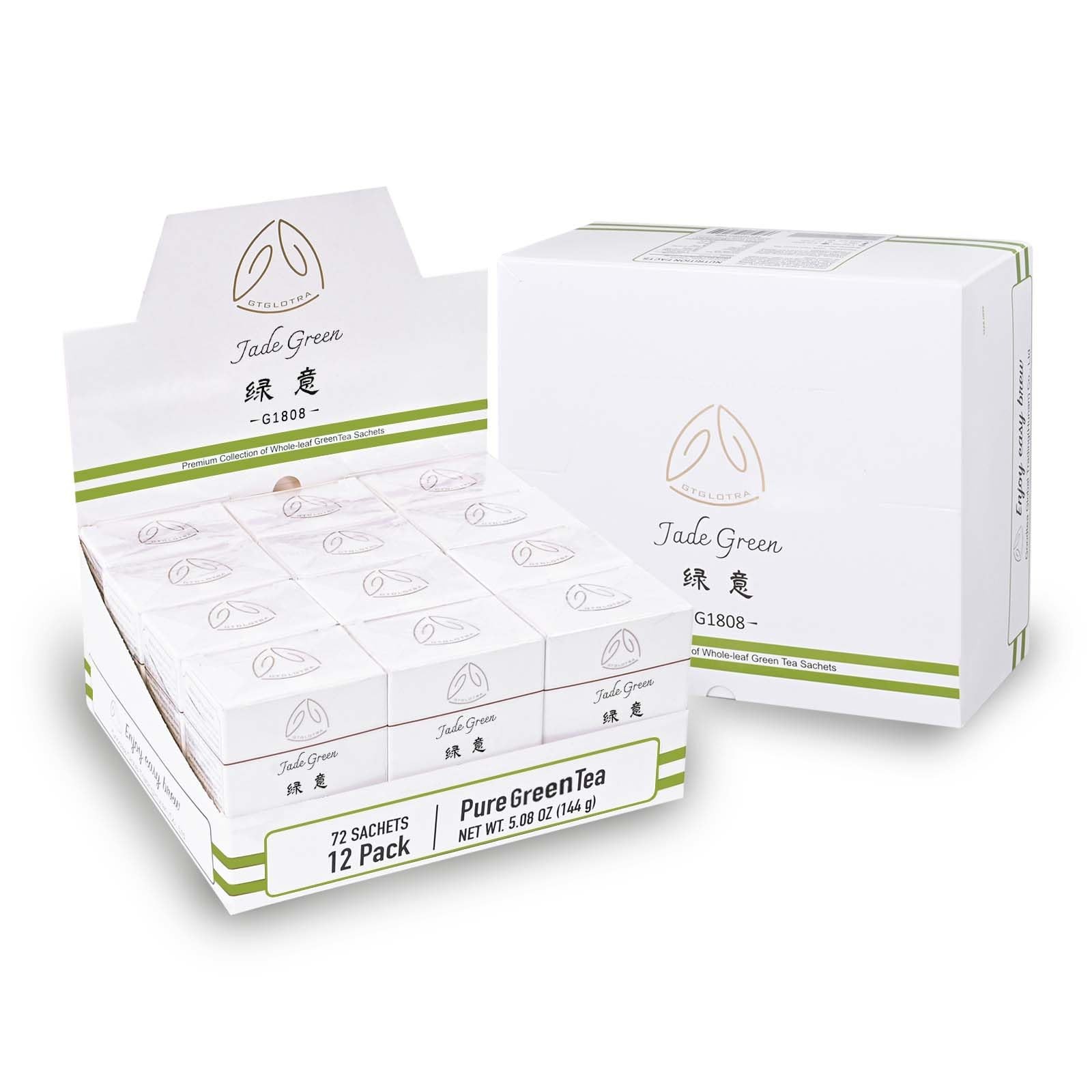 , 72 Pyramid Teabags12 Pack, Easy Brew, 100 Natur...