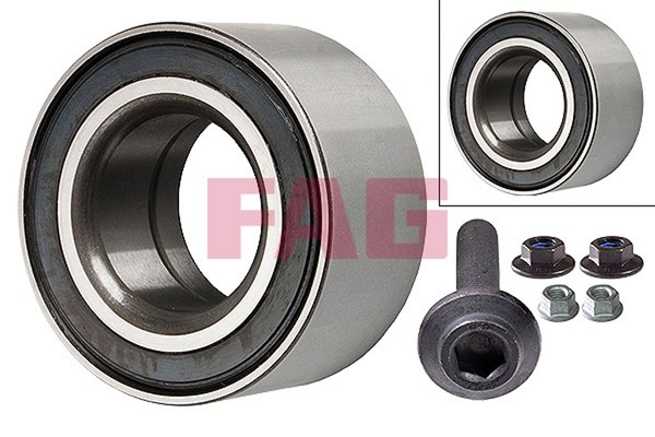 Schaeffler FAG Radlagersatz 713 6100 80 FüR Audi A4 B5 VW Skoda 3B6 Superb 3B2 1-image