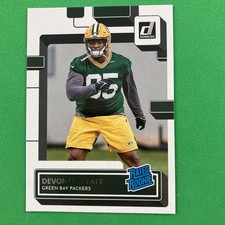 Devonte Wyatt 2022 Donruss Rated Rookie Card #360 Green Bay Packers. rookie card picture