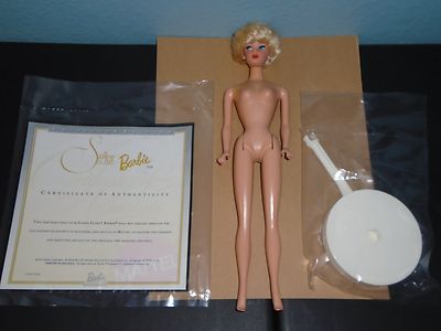 SILKEN FLAME BARBIE Blonde BUBBLE CUT 60's Vintage Un-Boxed DOLL REPRODUCTION   