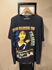 Vintage 90s Selena The Queen of Tejana Rap T-Shirt