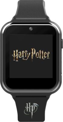 PEERS HARDY - WARNER BROTHERS HARRY POTTER SCHWARZES SILIKONARMBAND UHR MERCH