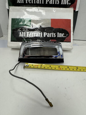 Ferrari Part 2024 2438245012 RIGHT/LEFT NUMBER PLATELAMP, LIGHT 243-82-450-12, (CAREL