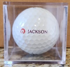 Jackson National Life Logo Golf Ball 1 Titleist In display case