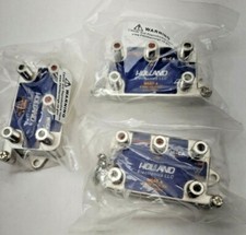 LOT OF 3, Holland Electronics MSAT-4 MoCA 4-Way Splitter DIRECTV Approved