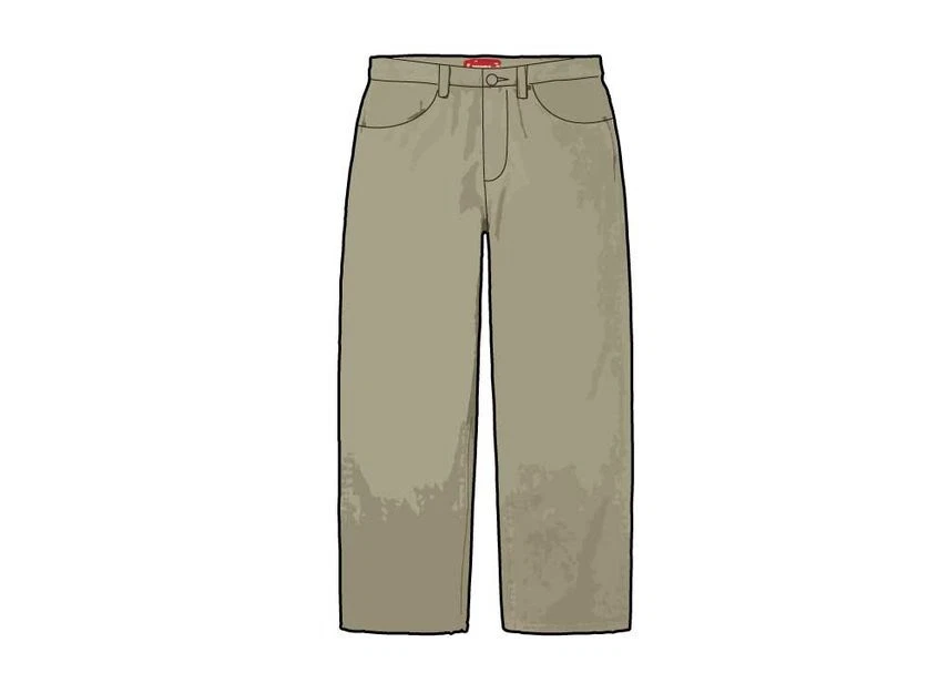 Jean Supreme Baggy Olive (25SS)