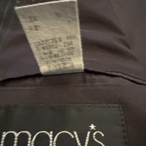 Vintage Macys Polo Ralph Lauren Green Label Pinstripe 2 Piece Suit Mens Size 44R - Picture 8 of 22