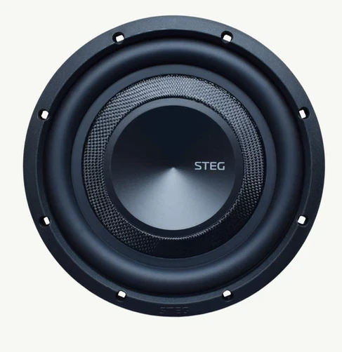 Steg SQ8-4 Subwoofer 4+4Ω 20 Cm Ultraplat Sub Woofer 600W Auto Camion Et Camper - Photo 2/4