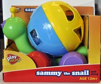 Sammy The Snail Pull Along Toy By Play Right on sale Sammy The Snail Pull Along Toy By Play Right on sale
