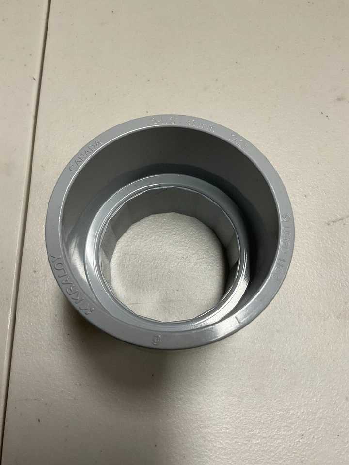 PVC Male Terminal Adapter 2-1/2" Fitting Electrical Connector Kraloy TA25 - Image 2 of 2