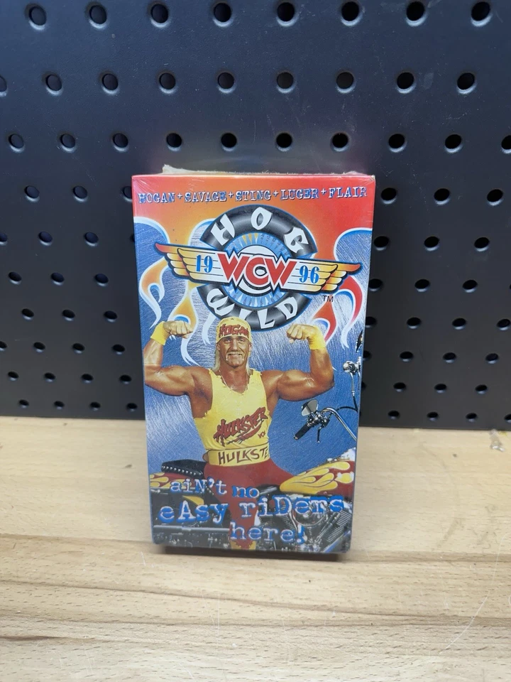 SEALED WCW Hog Wild 1996 (VHS, 1996) Wrestling Hulk Hogan Hulkster - Image 2 of 4