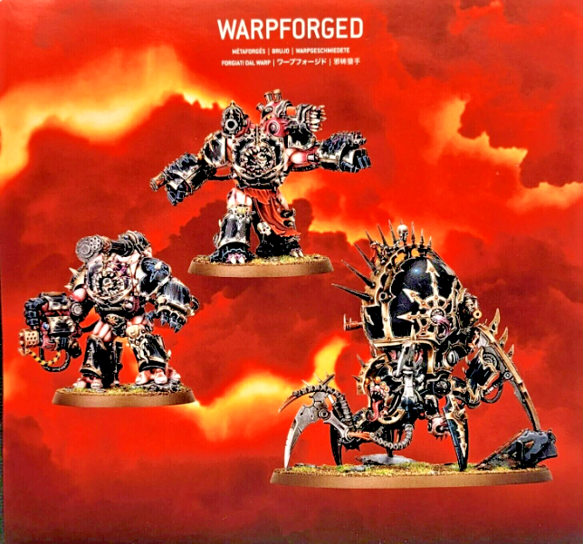 40K Warpforged Venomcrawler + Obliterators Chaos Space Marines