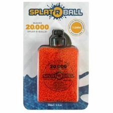 3X New Sealed SplatRball 20,000 Rounds 7.5mm Orange Ammo Splat-R-Ball (60,000)
