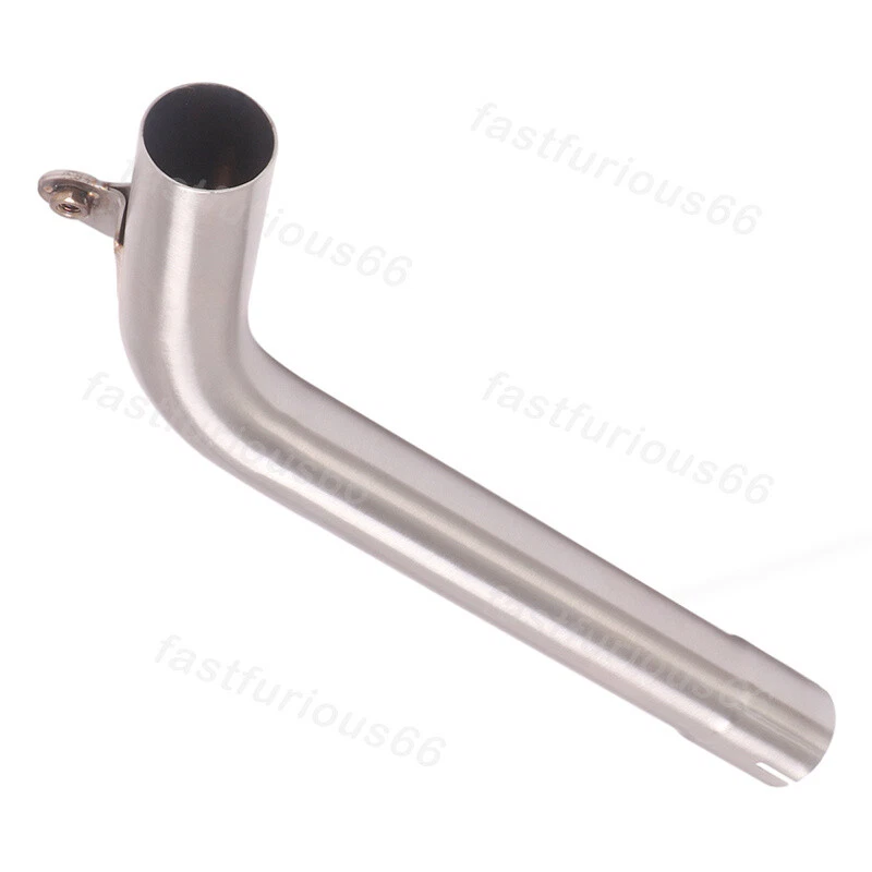 Tubo de conexión de tubo de conexión silenciador de escape para Yamaha FZ6 Fazer FZ6 2007-2011 Foto 2 de 4