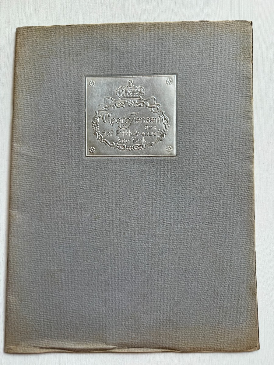 1950 Georg Jensen Gift Catalog- Jewelry, Silver, Desk Items and